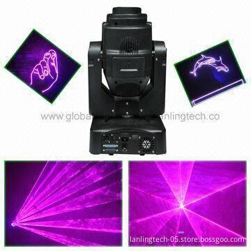 2W Rose Home Party Lighting, ILDA PC Moving-head Animation Laser Stage Light with DMX Mode